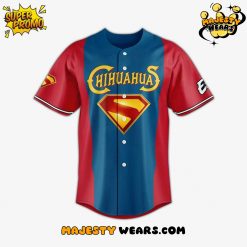 El Paso Chihuahuas x Superman 2025 Custom Jersey