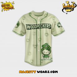 Fayetteville Woodpeckers x Algae Hello Kitty Baseball Jersey