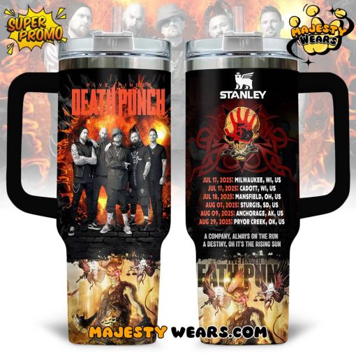 Five Finger Death Punch New 2025 Stanley Tumbler