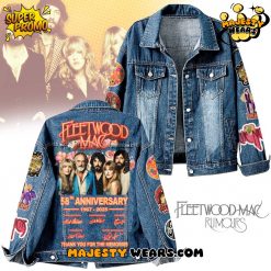 Fleetwood Mac “58TH ANNIVERSARY” 1967 – 2025 Denim Jacket