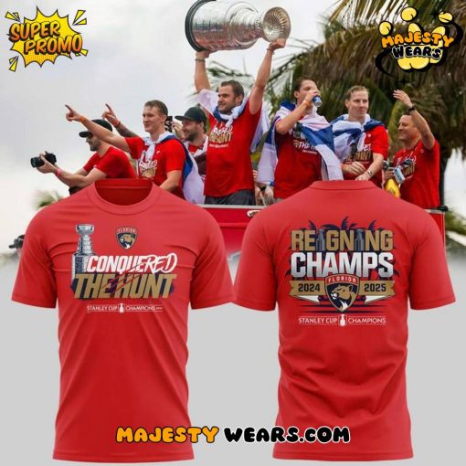 Florida Panthers 2025 Stanley Cup Champs Panthers T-Shirt