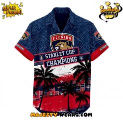 Florida Panthers Back To Back 2025 Stanley Cup Champions Hawaiian Shirt
