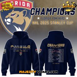 Florida Panthers Champion NHL Stanley Cup 2025 Hoodie