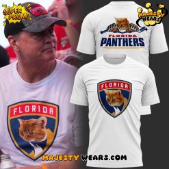 Florida Panthers – Paul Maurice Florida “Cat” Limited Edition White Shirt