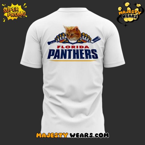 Florida Panthers – Paul Maurice Florida “Cat” Limited Edition White Shirt