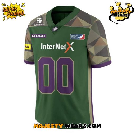 Frankfurt Galaxy Bundeswehr Special Camo 2025 Football Jersey