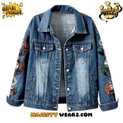 Ghost Band Skelf Tour World Tour 2025 Denim Jacket