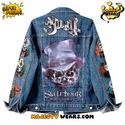 Ghost Band Skelf Tour World Tour 2025 Denim Jacket