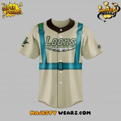 Great Lakes Loons Game Worn Star Wars Custom Jersey