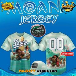 Great Lakes Loons x Moana 2025 Special Baseball Jersey