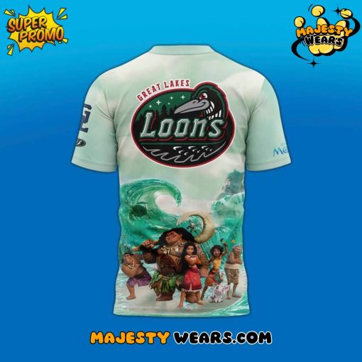 Great Lakes Loons x Moana 2025 Special Edition Shirt