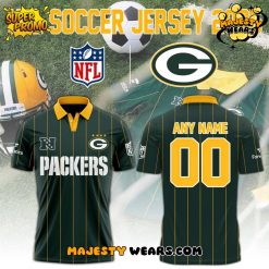 Green Bay Packers NFL 2025 “Football x Football” Polo Shirt