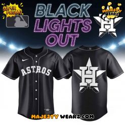 Houston Astros Black Lights Out Limited Edition Jersey