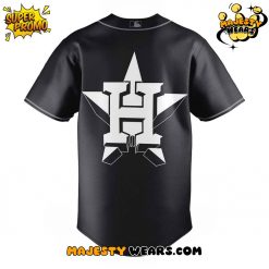 Houston Astros Black Lights Out Limited Edition Jersey
