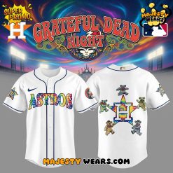 Houston Astros Celebrating Grateful Dead Night Limited Edition Jersey