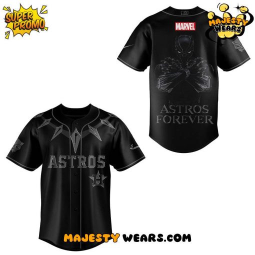 Houston Astros x Black Panther 2025 Baseball Jersey