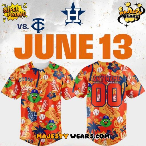 Houston Astros x Orange Limited Edition 2025 Baseball Jersey