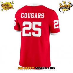 Houston Cougars 2025 Football Jersey Red