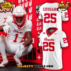 Houston Cougars 2025 Football Jersey – White