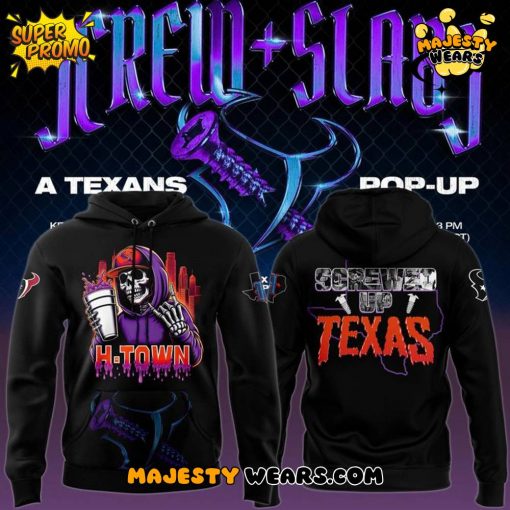 Houston Texans x DJ Screw Limited Edition Black Hoodie