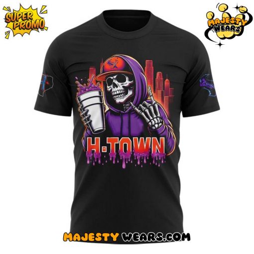 Houston Texans x DJ Screw Limited Edition Black T-Shirt