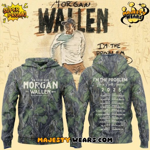 Houston Texans x Morgan Wallen “I’m The Problem Tour” Camo Hoodie