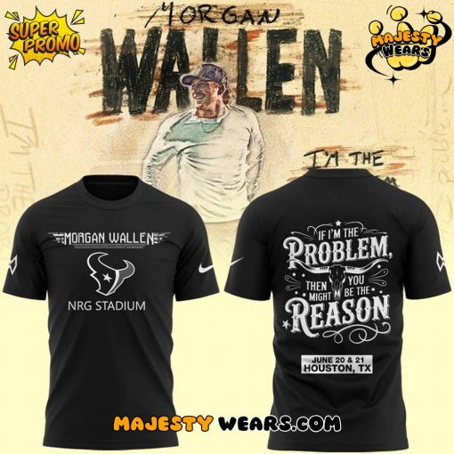 Houston Texans x Morgan Wallen Tour 2025 Special Tee