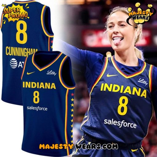 Indiana Fever x Sophie Cunningham Basketball Jersey