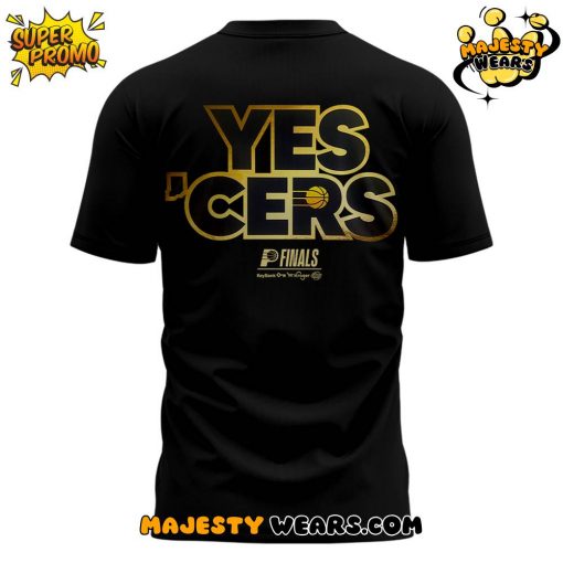 Indiana Pacers 2025 NBA Finals Teamin Black by Pacers Team Store T-shirt
