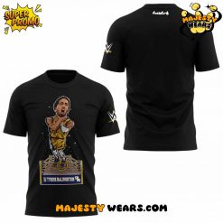 Indiana Pacers Tyrese Haliburton Black WWE T-Shirt