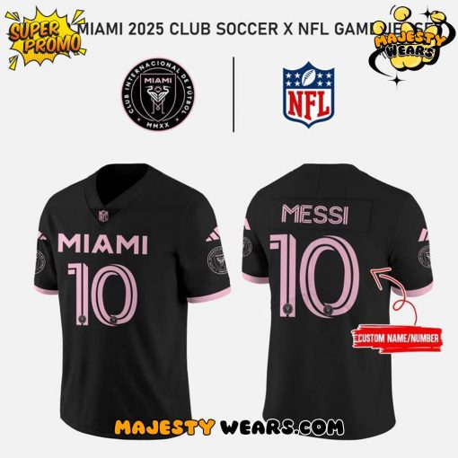 Inter Miami CF x NFL Club World Cup Game Custom Football Jersey