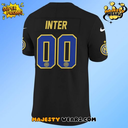 Inter Milan 2025 Soccer x NFL Game Football Jersey