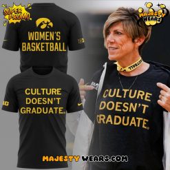 Iowa Hawkeyes x Coach Jan Jensen Culture doesnt graduate For Fans Tee