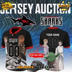 Jacksonville Sharks x Star Wars Night 2025 Football Jersey