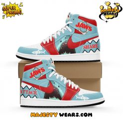 Jaws Movie Shark Attack Special Air Jordan 1 Sneaker