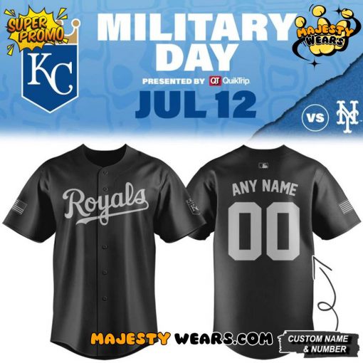 Kansas City Royals Military Day Jersey – Limited Edition