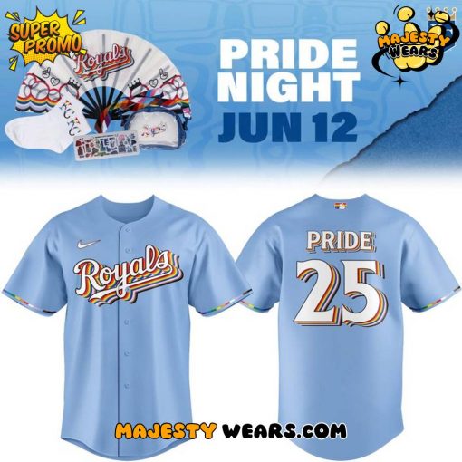 Kansas City Royals x Pride Month Special Edition Jersey