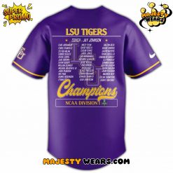 LSU Tiger 2025 NCAA Baseball National Champions Special Baseball Jersey