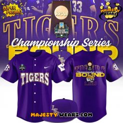 LSU Tigers Baseball 2025 Mens CWS Omaha Jersey
