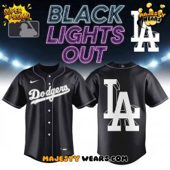 Los Angeles Dodgers Black Lights Out Limited Edition Jersey