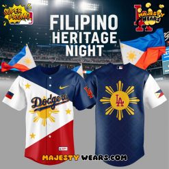 Los Angeles Dodgers Celebrating Filipino Heritage Night Jersey