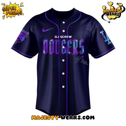 Los Angeles Dodgers Honor All-Time DJ DJ Screw Signature Jersey