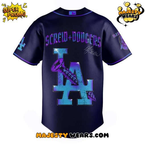 Los Angeles Dodgers Honor All-Time DJ DJ Screw Signature Jersey