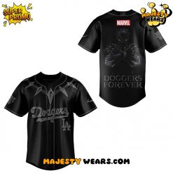 Los Angeles Dodgers x Black Panther 2025 Baseball Jersey
