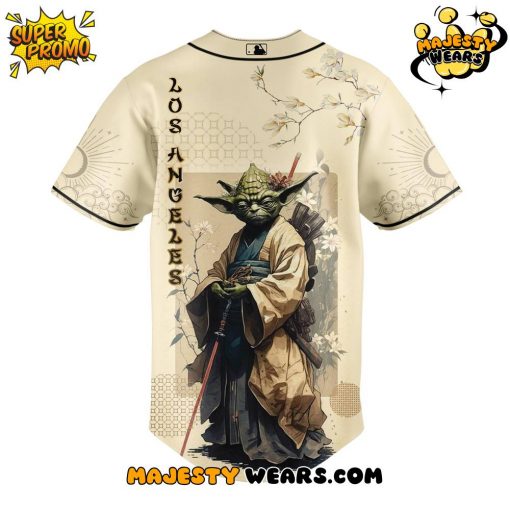 Los Angeles Dodgers x Master Yoda 2025 Japan Jersey