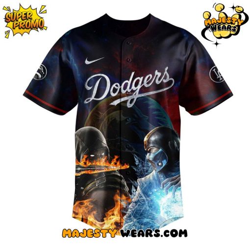 Los Angeles Dodgers x Mortal Kombat Night Limited Edition Baseball Jersey