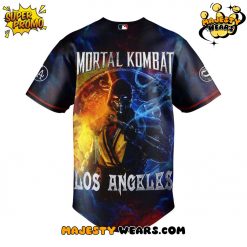 Los Angeles Dodgers x Mortal Kombat Night Limited Edition Baseball Jersey
