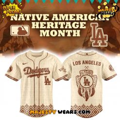 Los Angeles Dodgers x Native American Heritage 2025 Baseball Jersey