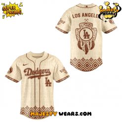 Los Angeles Dodgers x Native American Heritage 2025 Baseball Jersey