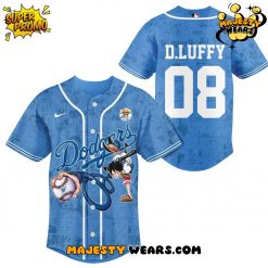 Los Angeles Dodgers x One Piece Theme Day Baseball Jersey